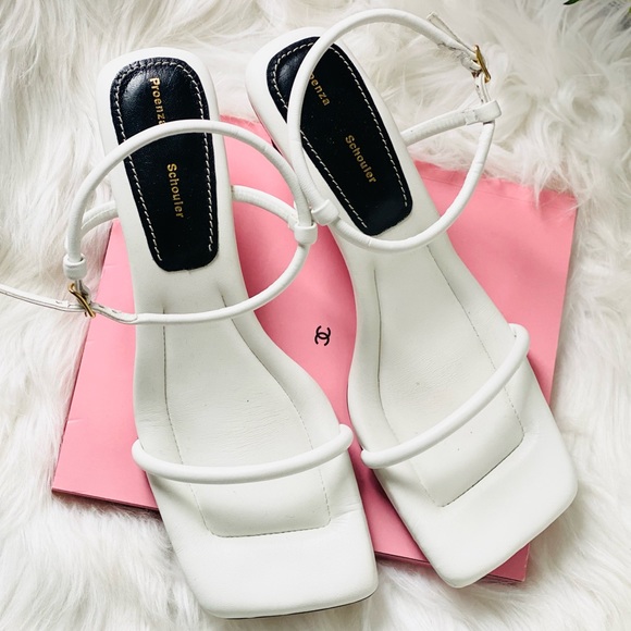 NEW | Proenza Schouler Italy Square Toe Sandals - Picture 3 of 11